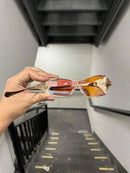 Óculos Dart Armação de Metal Mola Sem Grau Lupa Descanso Mola