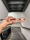 Óculos Dart Armação de Metal Mola Sem Grau Lupa Descanso Mola