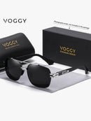 Óculos Decorativos Polarizados de Metal Retrô da Moda VOGGY, Para Homens e Mulheres, Adequado para Esportes, Direção, Outdoor, Ciclismo, Pesca, Férias, Viagem, Festa, Decoração, Presente, de Volta às Aulas com Visual Escolar da Moda