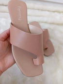 Sandália Flat Rasteira