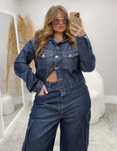 Conjunto Jeans Dark Blue