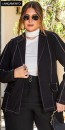 Conjunto Leticia  Blazer + Short saia