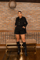 Conjunto Mariza Blazer Colete e Short