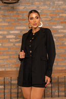 Conjunto Mariza Blazer Colete e Short