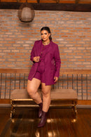 Conjunto Mariza Blazer Colete e Short
