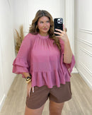 Blusa Rosé Brisa