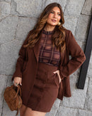Conjunto Sharon Blazer + Shorts Saia