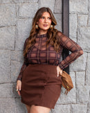 Conjunto Sharon Blazer + Shorts Saia