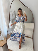Vestido Manga Morcego