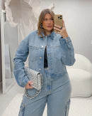 Conjunto Denim Clássico Jeans