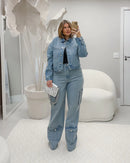 Conjunto Denim Clássico Jeans