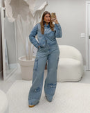 Conjunto Denim Clássico Jeans