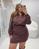 Conjunto em Alfaiataria Risca de Giz