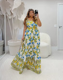 Vestido Longo Limões Sicilianos