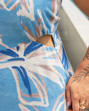 Vestido Nula Manga Print
