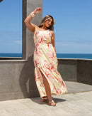 Vestido Nula Manga Print
